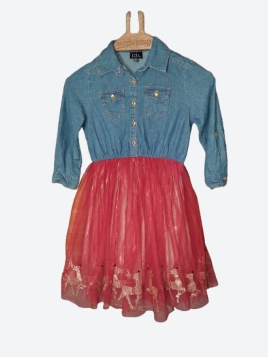 lilt Other - Lilt Holiday Dress Tutu 10/12 Red Blue